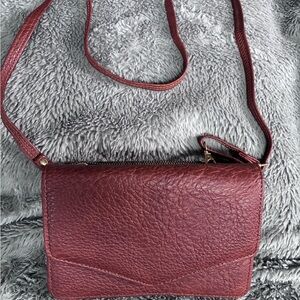 Elegant Cognac Crossbody Bag